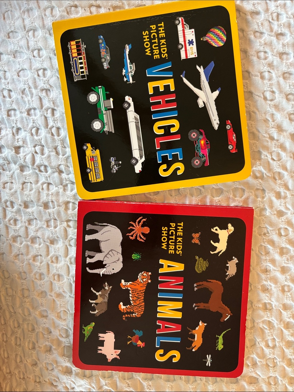 Children's Board Books - Vehicles & Animals